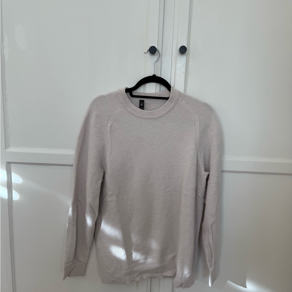 Textured Crewneck Sweater